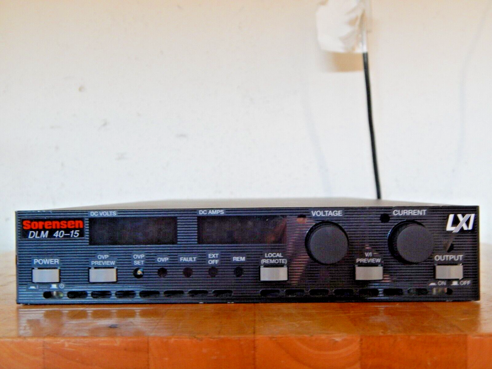 Sorensen DLM40-15 M6, M130 LXI DC Power Supply 30 Day Warranty Sorensen DLM40-15 M6, M130 LXI DC Power Supply 30 Day Warranty